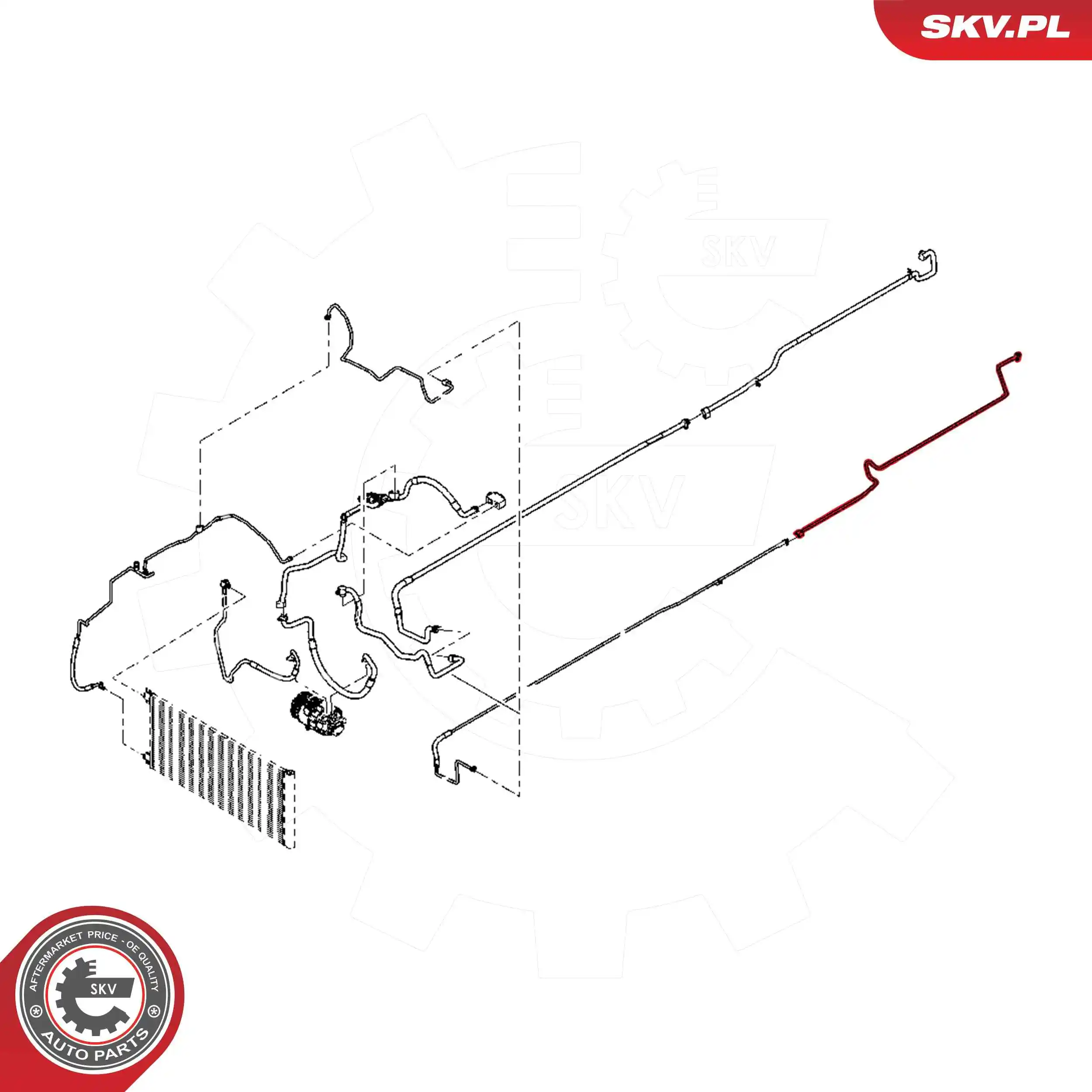 High/Low-pressure Line, air conditioning